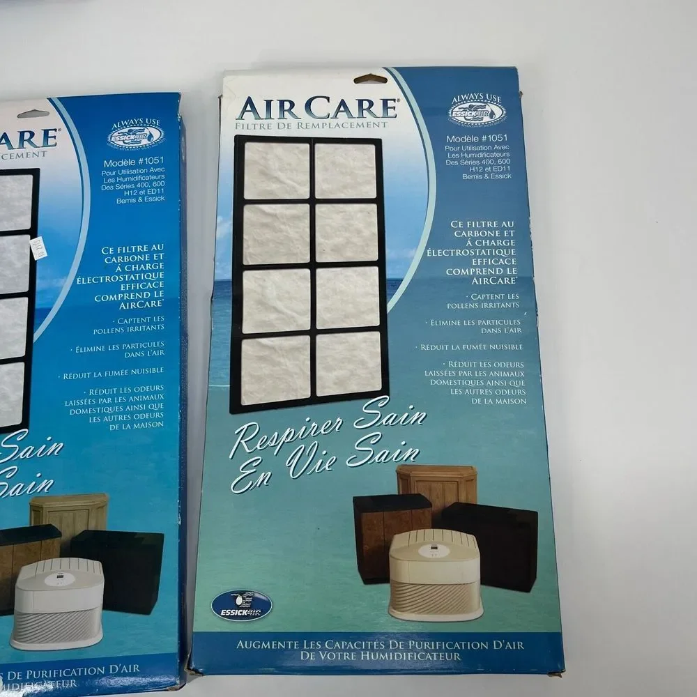 (4) Essick 1051 Humidifier Air Care Filters for Bemis Series 400 600 Humidifiers